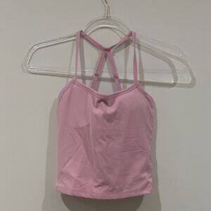 Pink Workout Tank Top